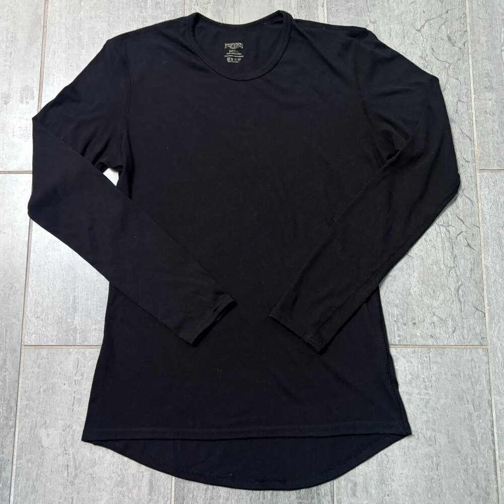 Pepper Long Sleeve Base Layer Long Underwear Black Size Small